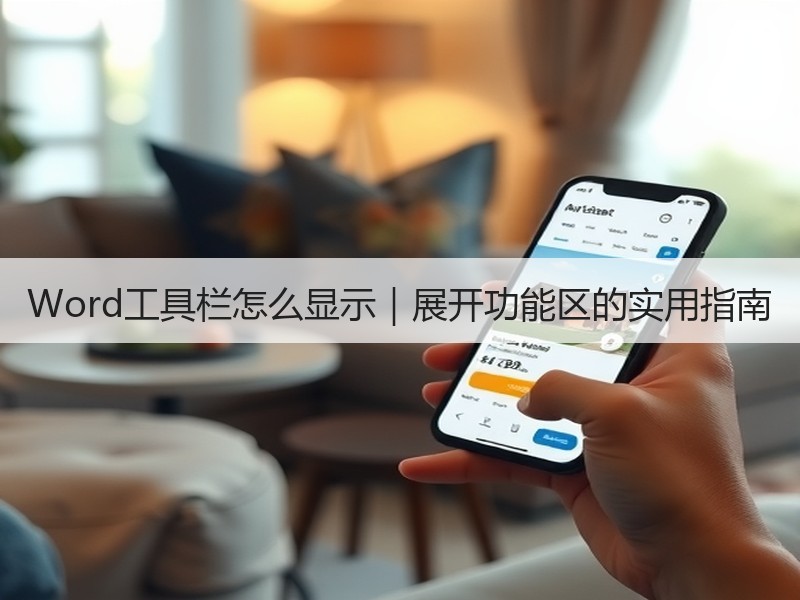 Word工具栏怎么显示｜展开功能区的实用