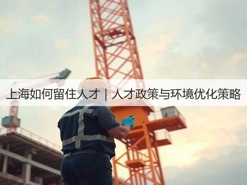 上海如何留住人才｜人才政策与环境优化策略