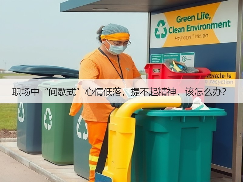 职场中“间歇式”心情低落，提不起精神，该