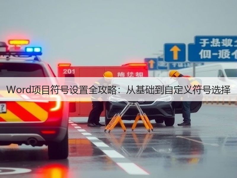 Word项目符号设置全攻略：从基础到自定