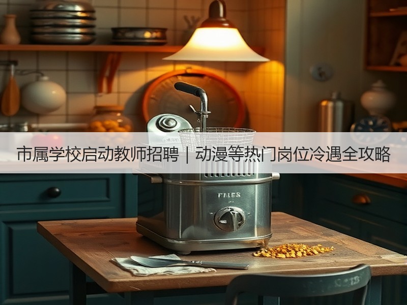市属学校启动教师招聘｜动漫等热门岗位冷遇