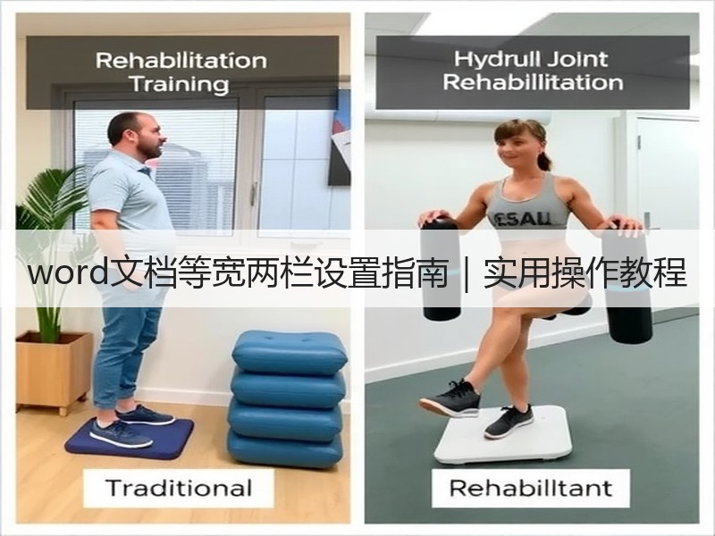 word文档等宽两栏设置指南｜实用操作教