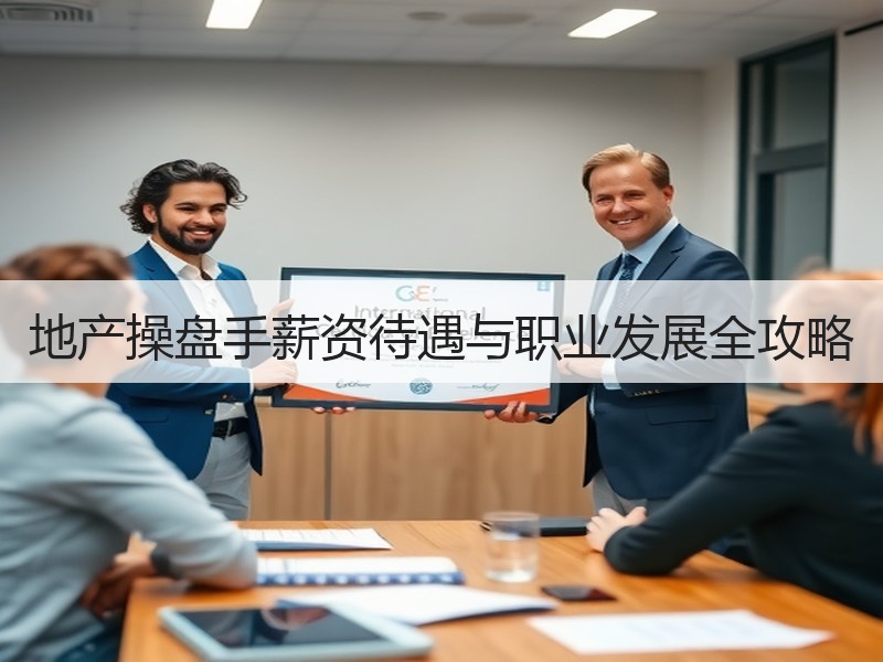 地产操盘手薪资待遇与职业发展全攻略