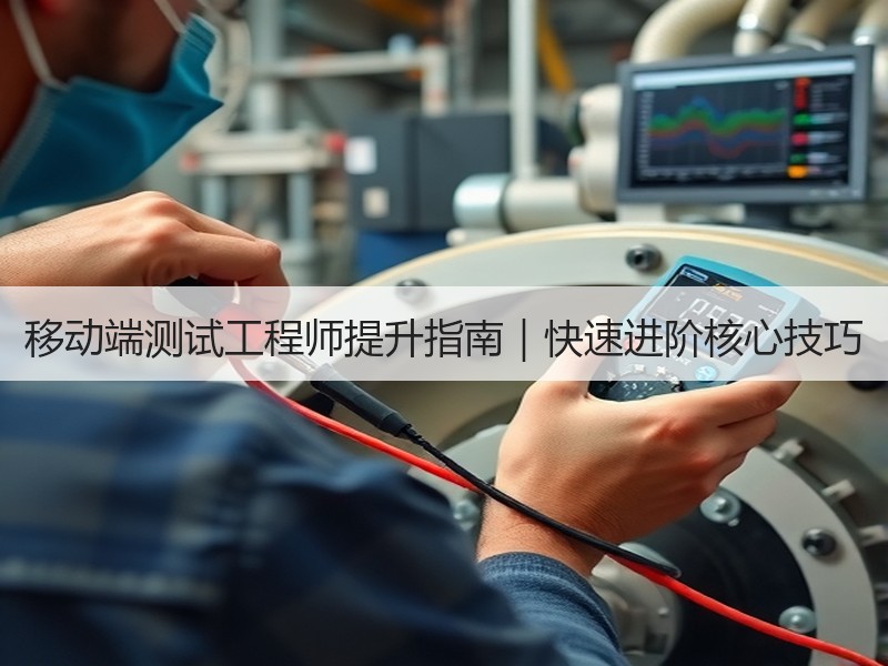 移动端测试工程师提升指南｜快速进阶核心技