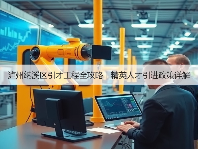泸州纳溪区引才工程全攻略｜精英人才引进政