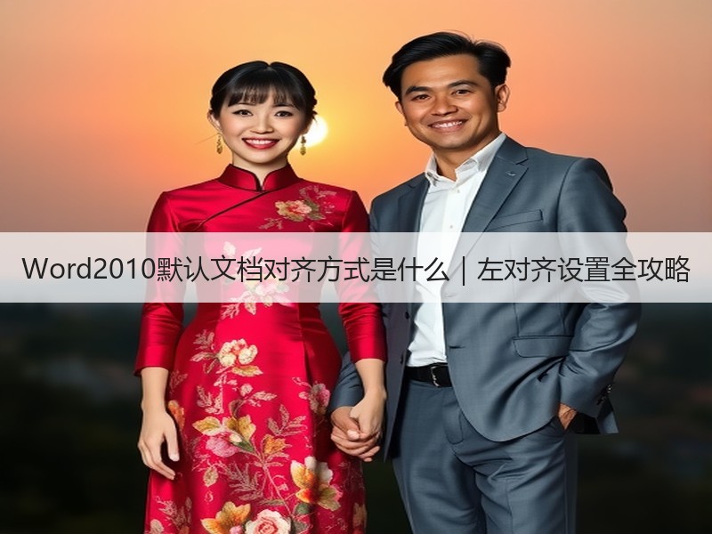Word2010默认文档对齐方式是什么｜