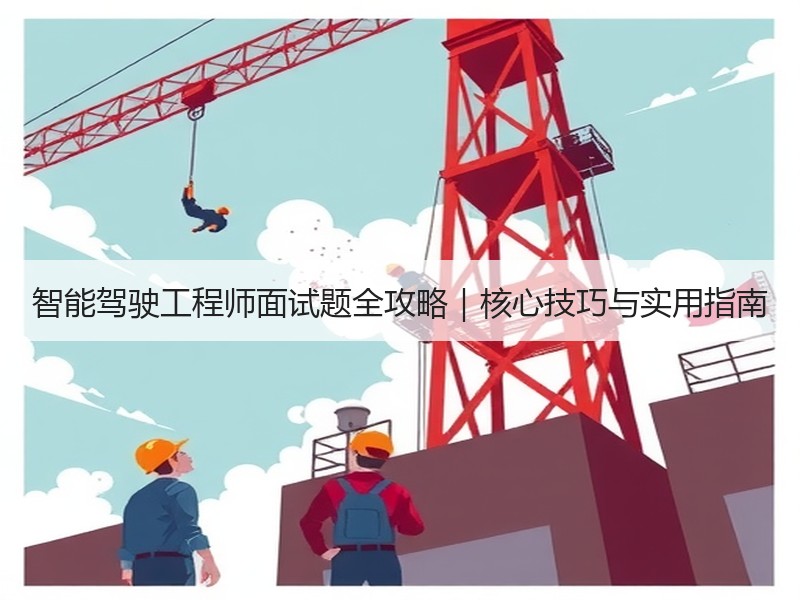 智能驾驶工程师面试题全攻略｜核心技巧与实