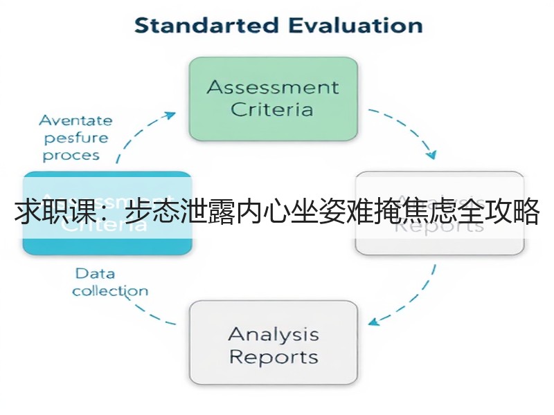求职课：步态泄露内心坐姿难掩焦虑全攻略