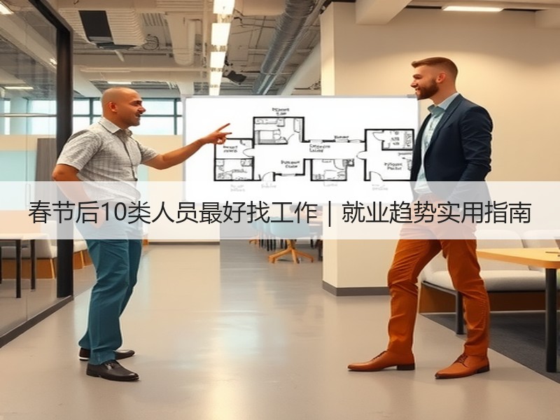 春节后10类人员最好找工作｜就业趋势实用