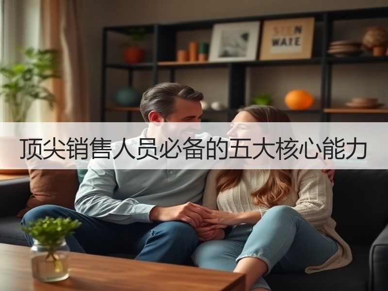 顶尖销售人员必备的五大核心能力