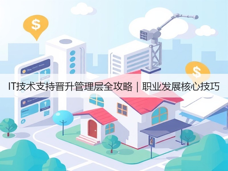 IT技术支持晋升管理层全攻略｜职业发展核