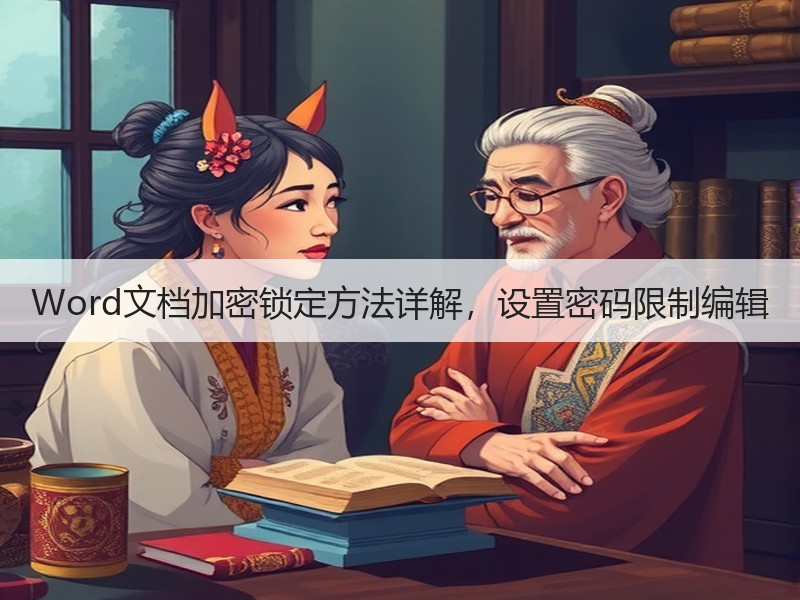 Word文档加密锁定方法详解，设置密码限