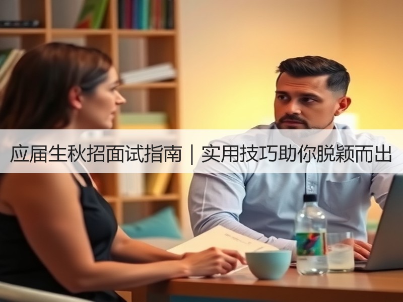 应届生秋招面试指南｜实用技巧助你脱颖而出