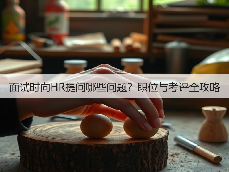 面试时向HR提问哪些问题？职位与考评全攻