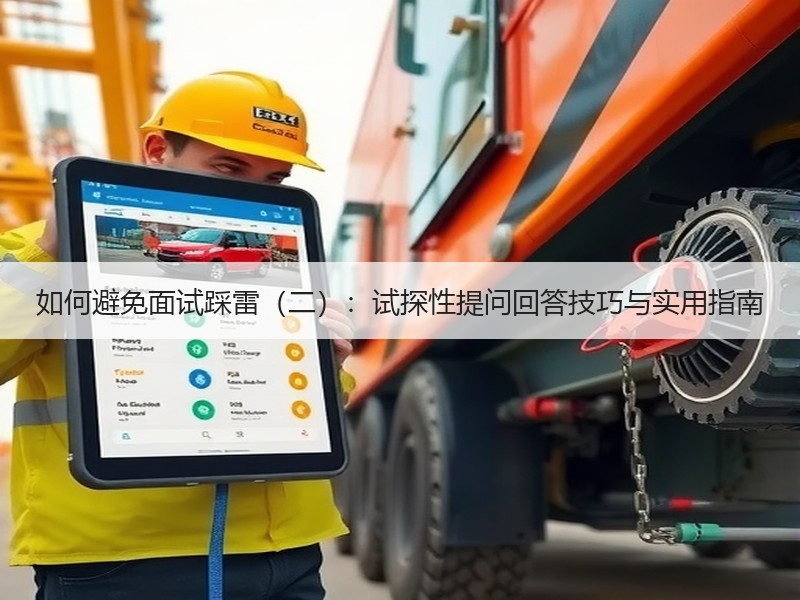 如何避免面试踩雷（二）：试探性提问回答技