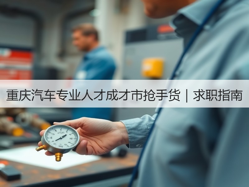 重庆汽车专业人才成才市抢手货｜求职指南