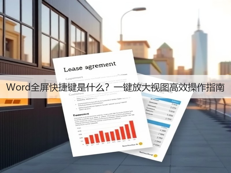 Word全屏快捷键是什么？一键放大视图高