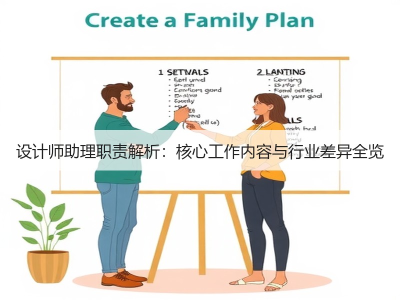设计师助理职责解析：核心工作内容与行业差