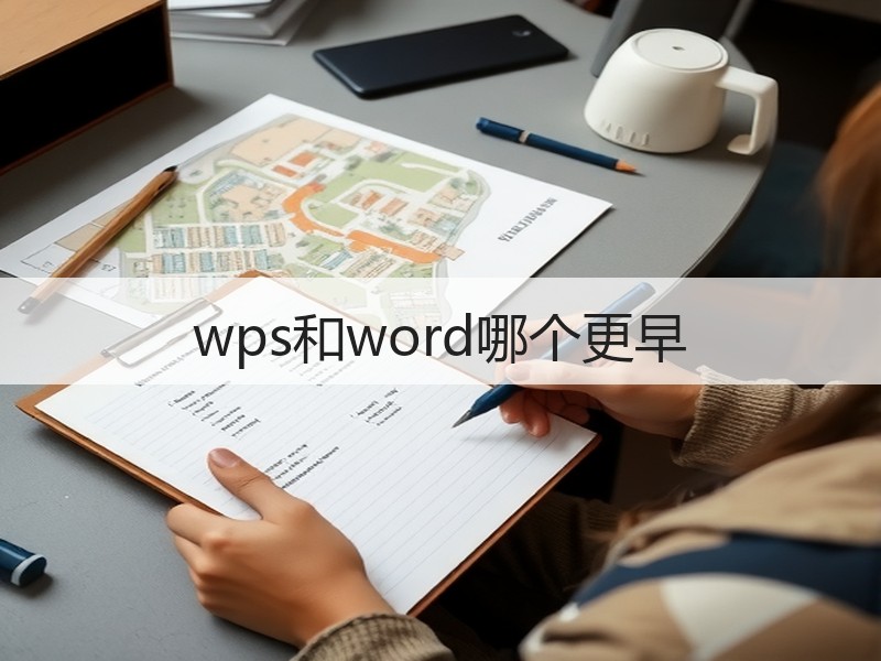 wps和word哪个更早