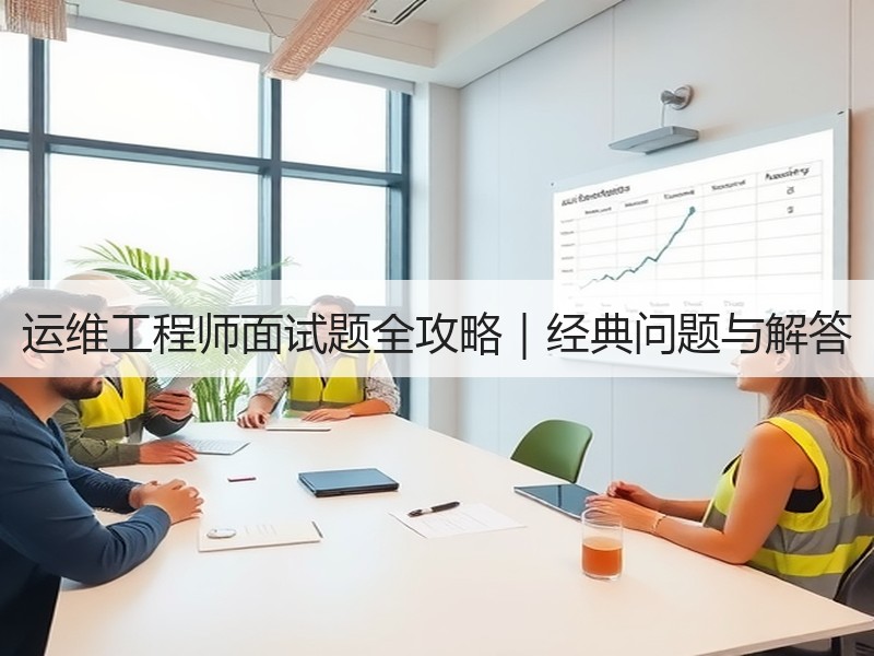 运维工程师面试题全攻略｜经典问题与解答