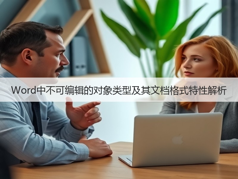 Word中不可编辑的对象类型及其文档格式
