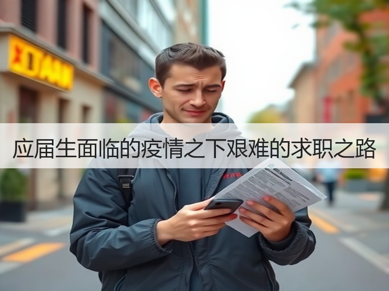 应届生面临的疫情之下艰难的求职之路