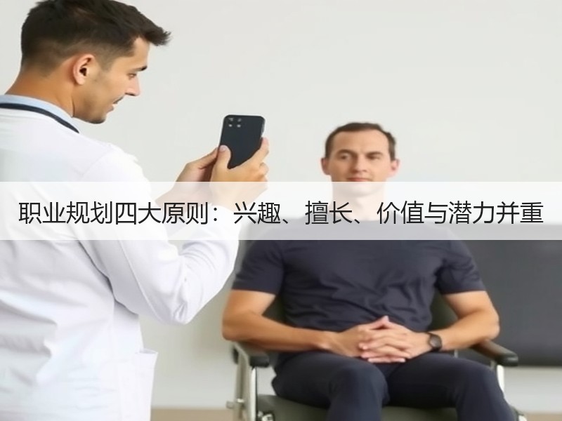 职业规划四大原则：兴趣、擅长、价值与潜力