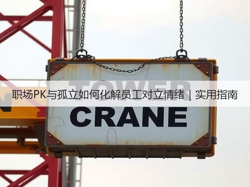 职场PK与孤立如何化解员工对立情绪｜实用
