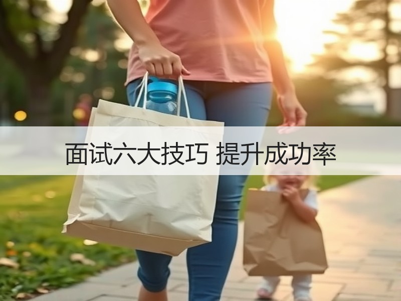 面试六大技巧 提升成功率