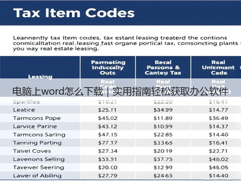 电脑上word怎么下载｜实用指南轻松获取