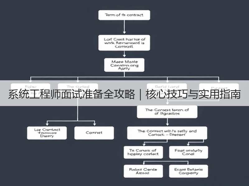 系统工程师面试准备全攻略｜核心技巧与实用