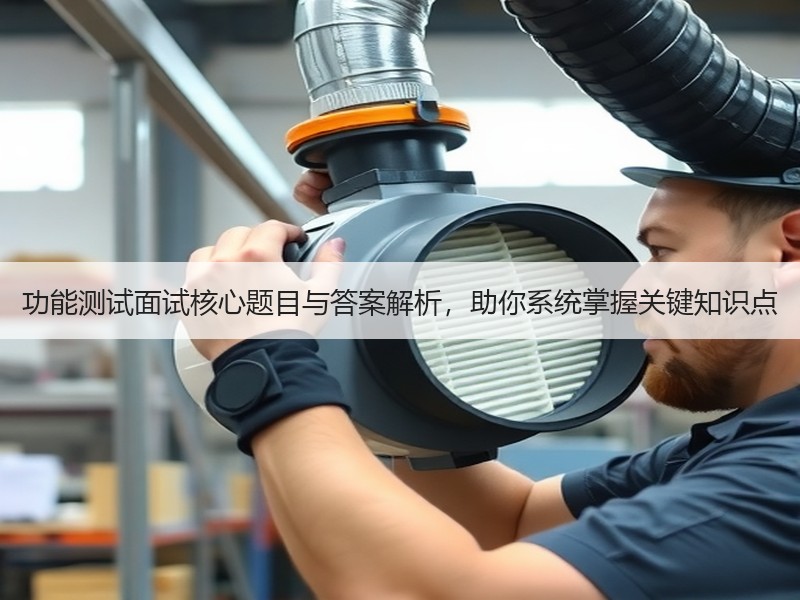 功能测试面试核心题目与答案解析，助你系统