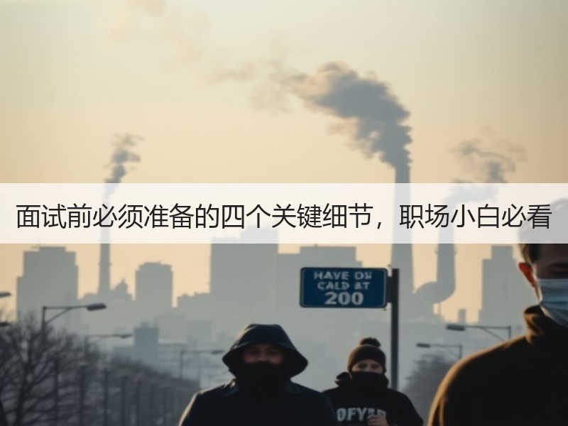 面试前必须准备的四个关键细节，职场小白必