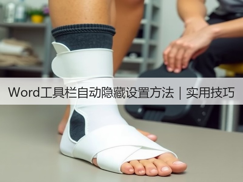 Word工具栏自动隐藏设置方法｜实用技巧