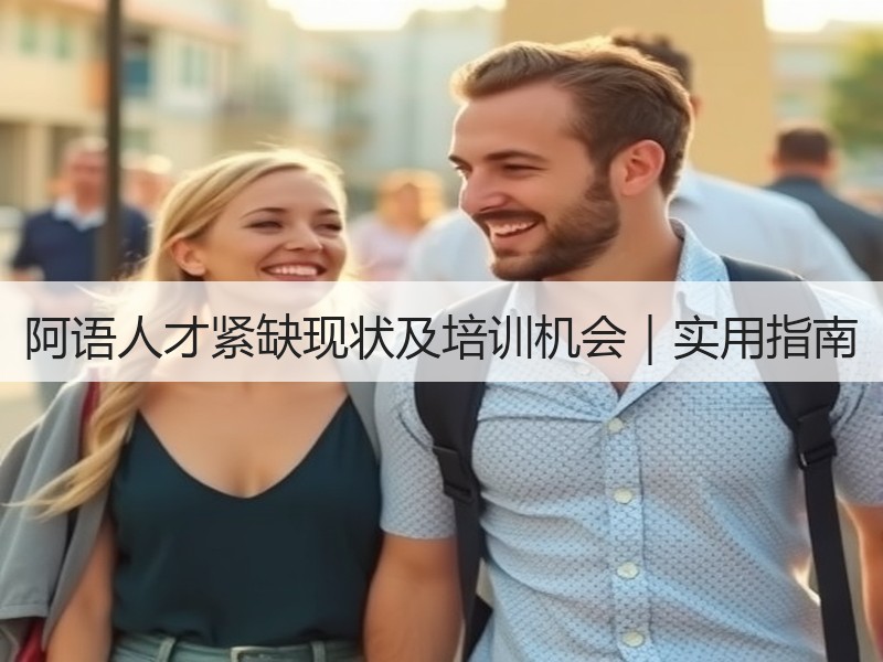 阿语人才紧缺现状及培训机会｜实用指南