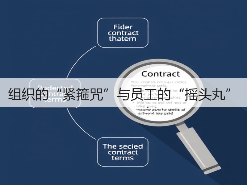 组织的“紧箍咒”与员工的“摇头丸”