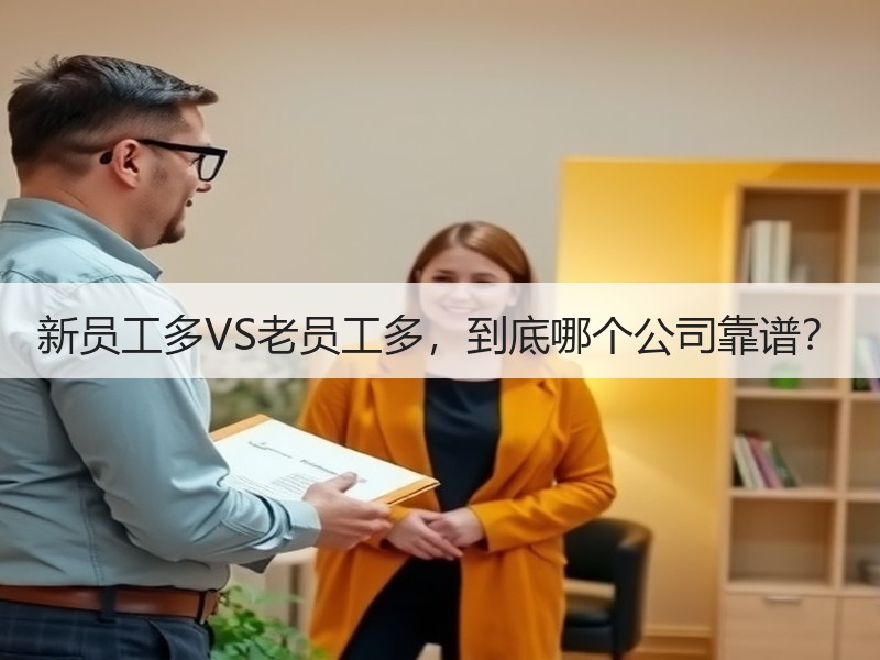 新员工多VS老员工多，到底哪个公司靠谱？