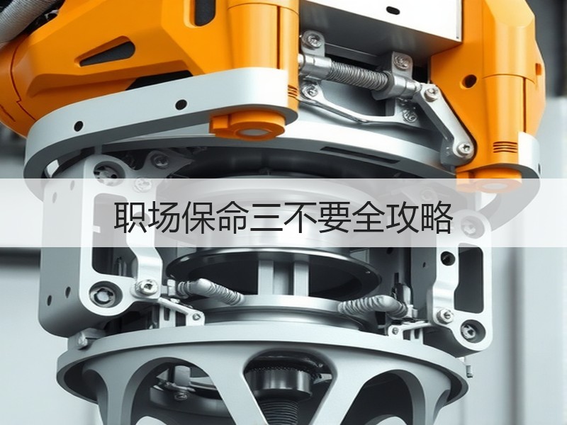 职场保命三不要全攻略