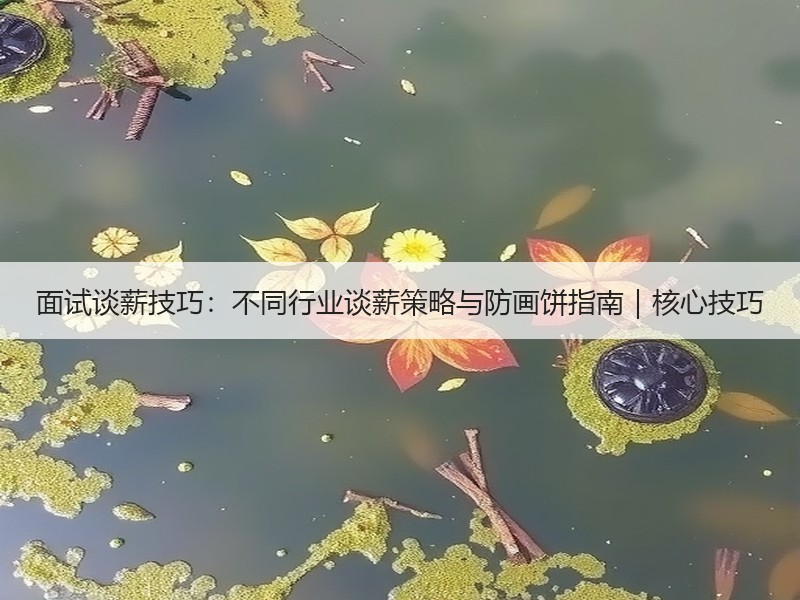 面试谈薪技巧：不同行业谈薪策略与防画饼指