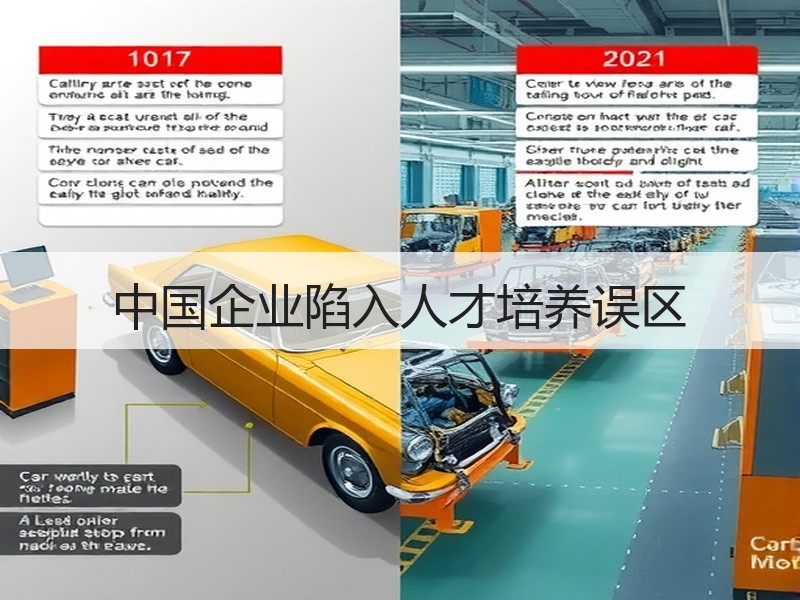 中国企业陷入人才培养误区