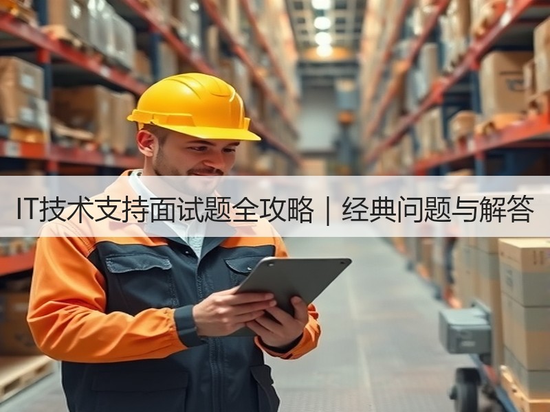 IT技术支持面试题全攻略｜经典问题与解答