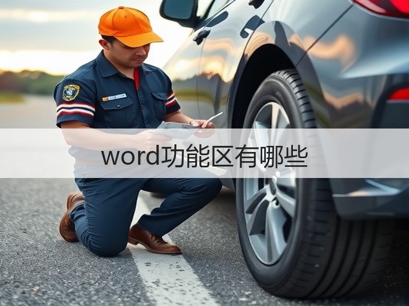 word功能区有哪些