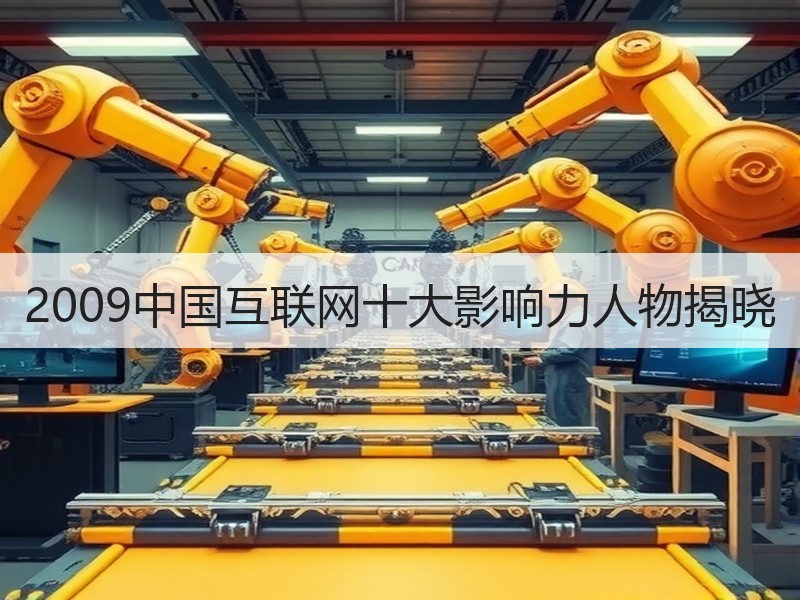 2009中国互联网十大影响力人物揭晓