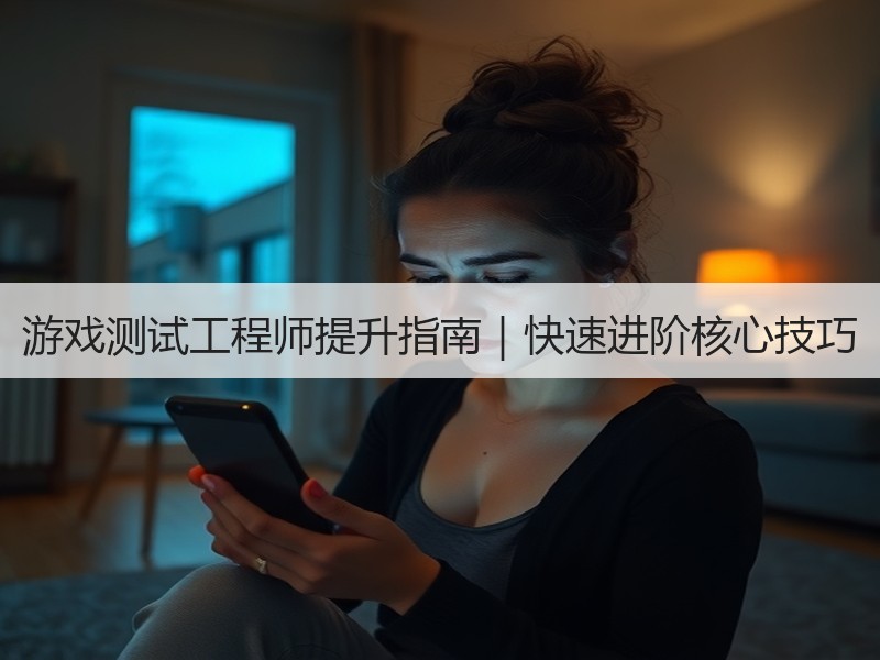 游戏测试工程师提升指南｜快速进阶核心技巧