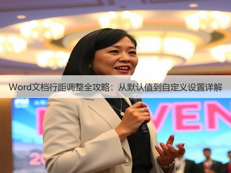 Word文档行距调整全攻略：从默认值到自