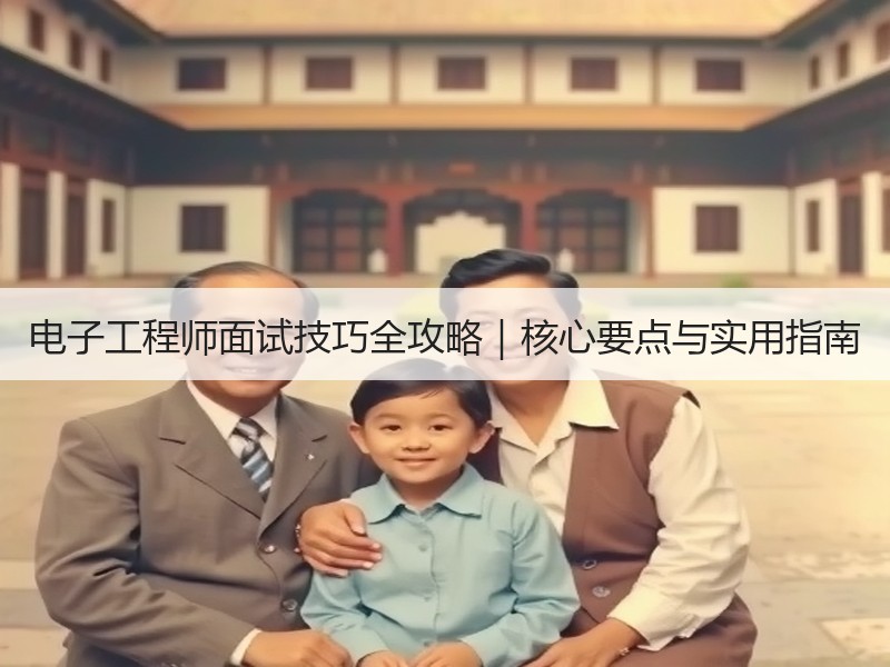 电子工程师面试技巧全攻略｜核心要点与实用