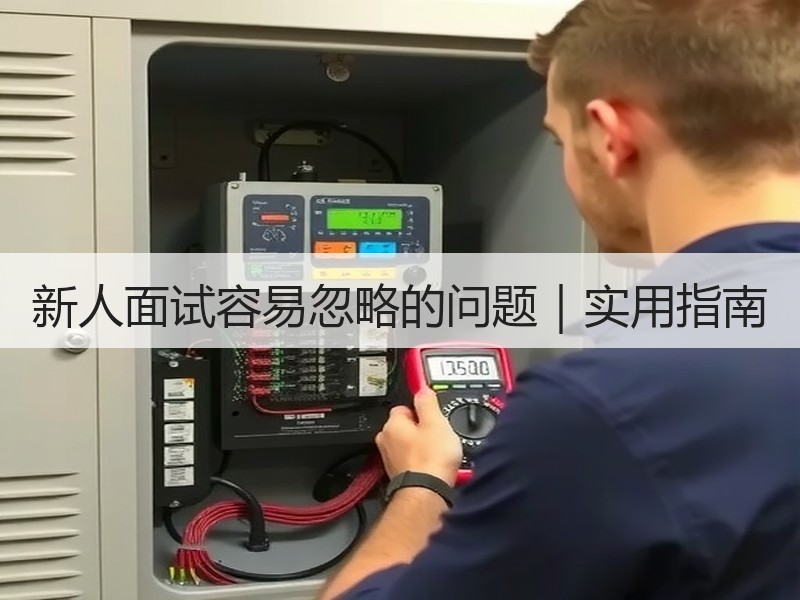 新人面试容易忽略的问题｜实用指南