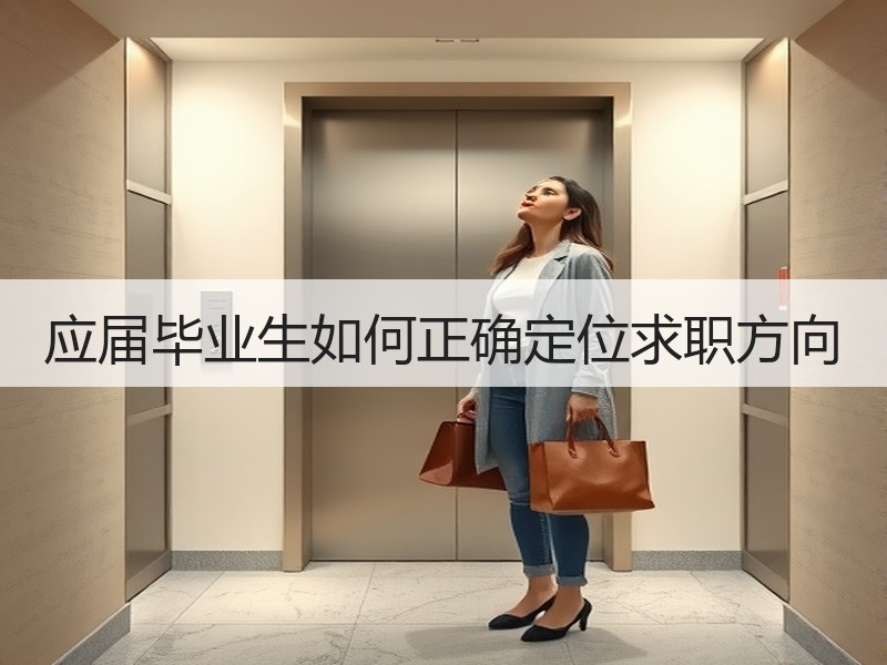应届毕业生如何正确定位求职方向