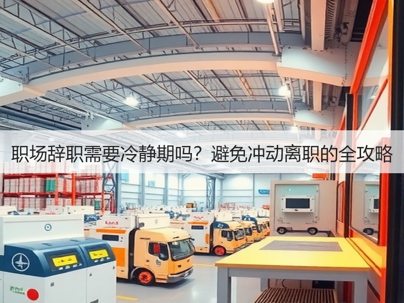 职场辞职需要冷静期吗？避免冲动离职的全攻