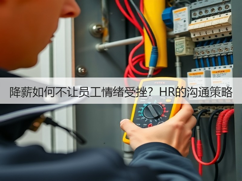 降薪如何不让员工情绪受挫？HR的沟通策略